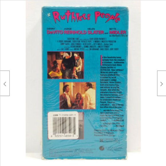 Ruthless People (VHS, 1989) 4771E1M - Picture 4 of 10